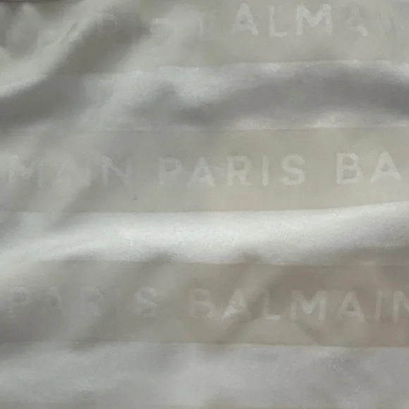 Balmain Ivory Logo Bodysuit/bathing suit - Picture 4 of 6